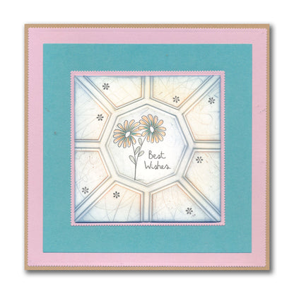 Just Flowers A5 Stamp Set