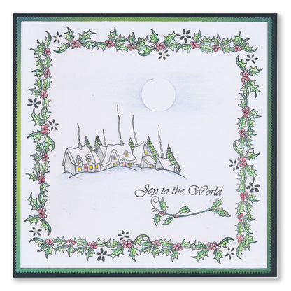 Linda's Deep in the Forest - Christmas Compendium A6 Stamp Set