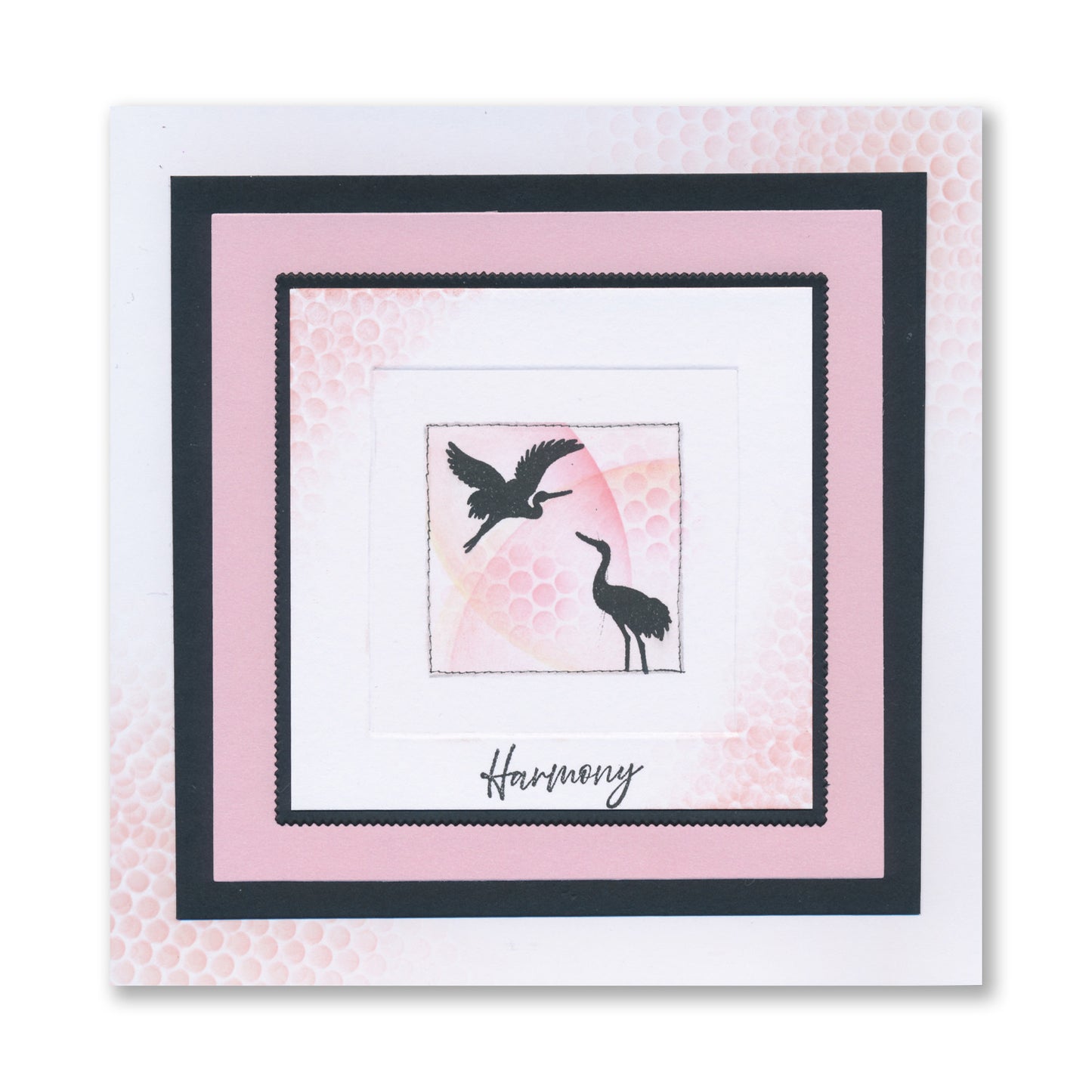 Japanese Cranes - Silhouettes A5 Stamp & Mask Set