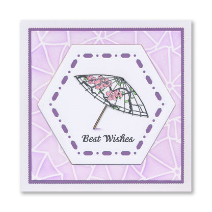 Geisha & Waterhouse A5 Stamp & Mask Set