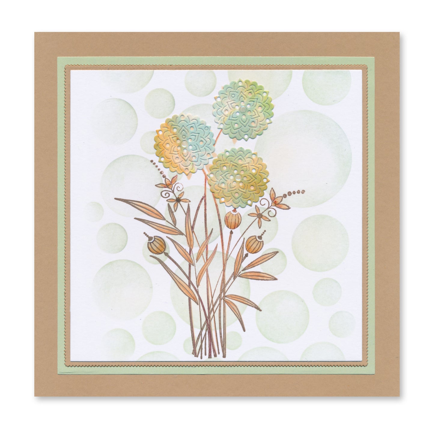 Mini Mandala Rings Clarity Fresh Cut Die Collection