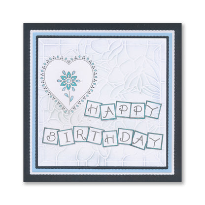 Barbara's Loving Heart A5 Stamp & Mask Set