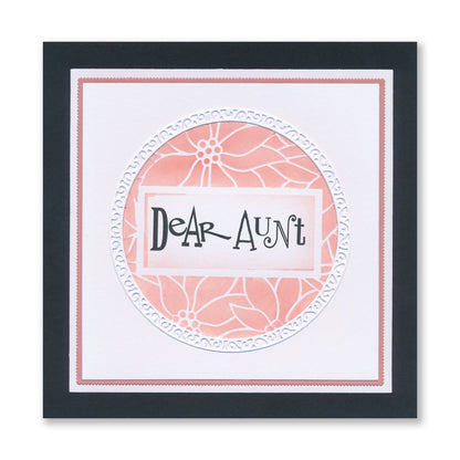 Rectangle Aperture Frames A5 Stencil Collection