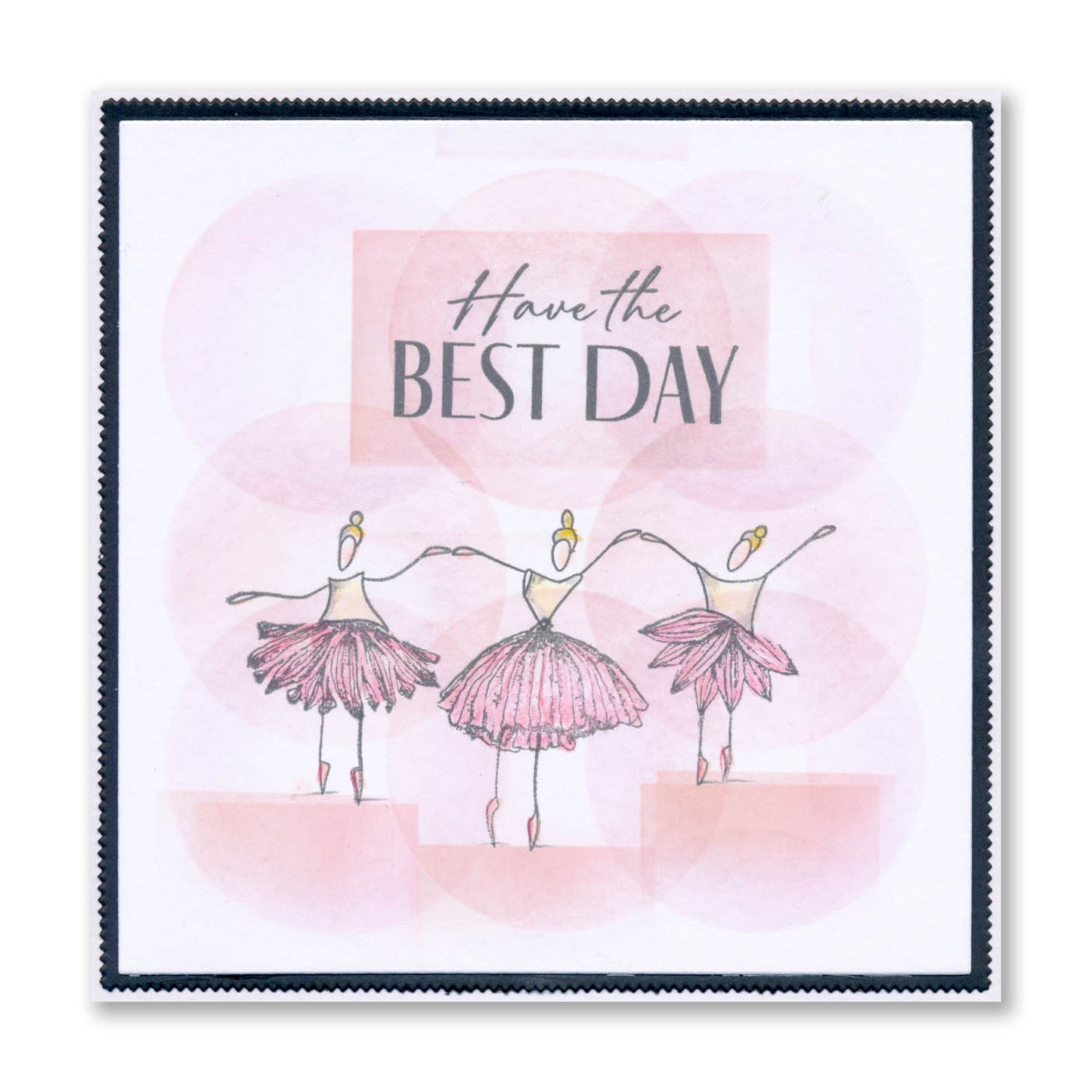 Barb's SHAC Dancing Girls, Dotted Blooms & Sentiments Stamp Collection
