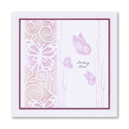 Barbara's Dotted Butterflies A5 Stamp Set