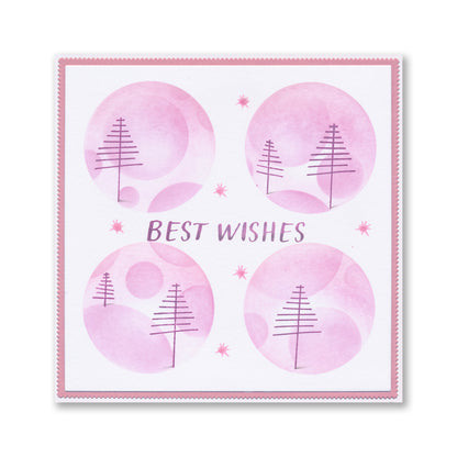 Folk Art Sentiments A6 Stamp Set