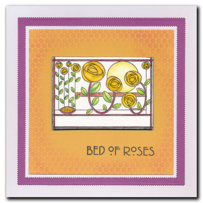 Bijou Art Nouveau Collection A4 Stamp Set