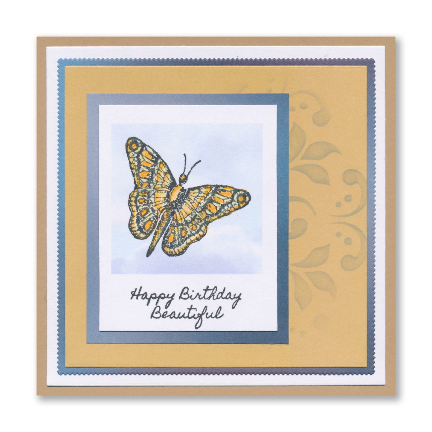 Barbara's Dotted Butterflies A5 Stamp Set