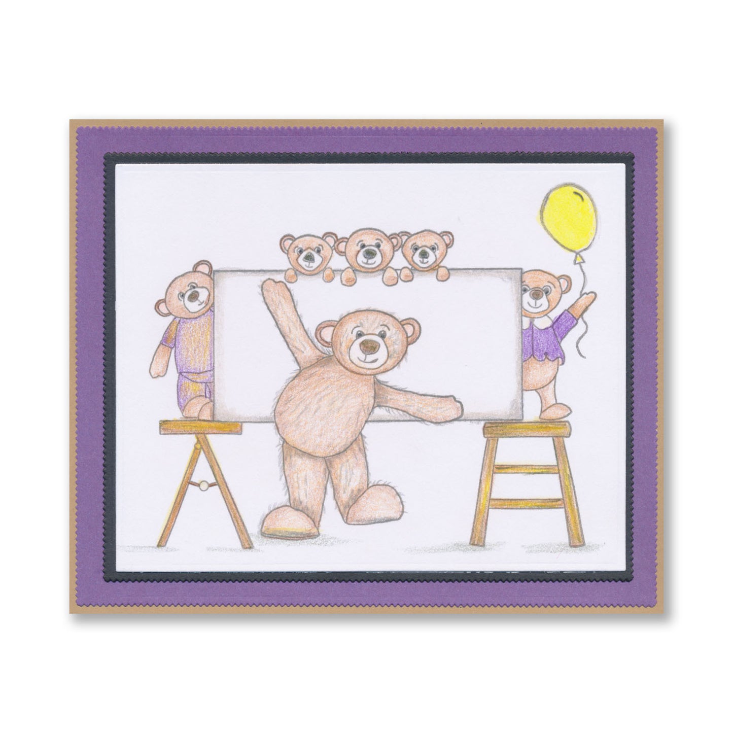 BIP the Bear Billboards A5 Stamp & Mask Set