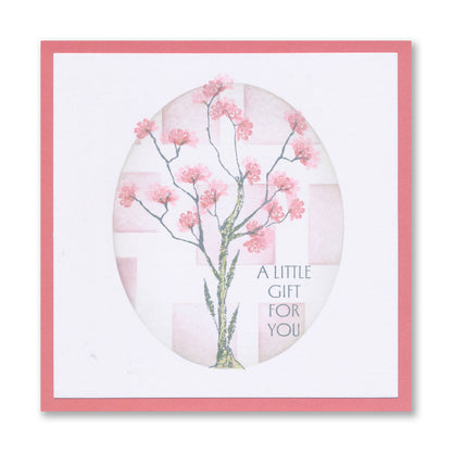 Tall Art Deco Sentiments A5 Stamp Set