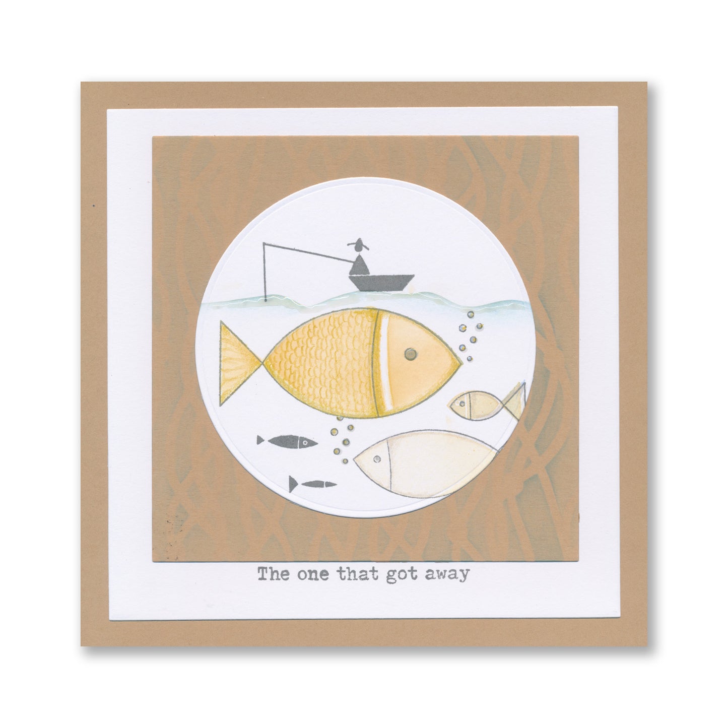 Barbara's SHAC Fish Infill A5 Stamp Set