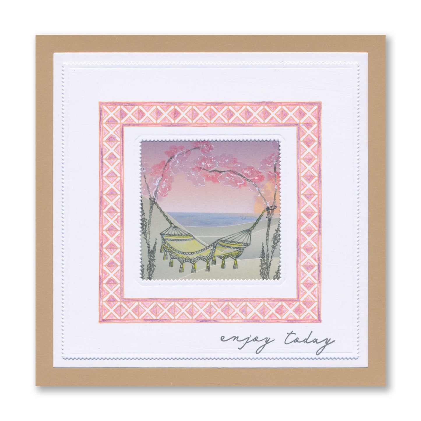 Linda's Summer Sampler A4 Stamp Set & FREE 5" x5" Mega Mount worth £5.25