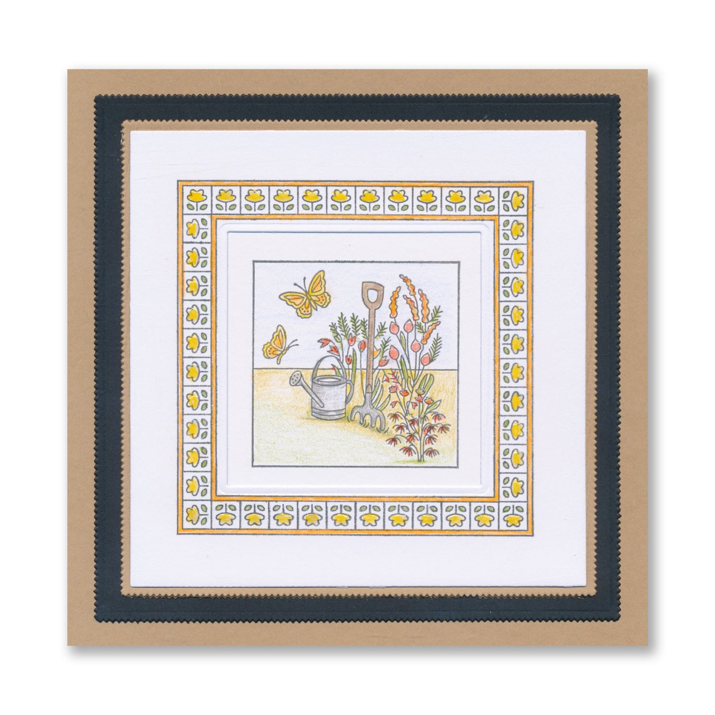 Linda's Summer Sampler A4 Stamp Set & FREE 5" x5" Mega Mount worth £5.25