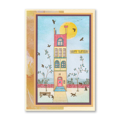 Clarity Street A5 Stamp & Mask Set