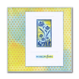 Barbara's Bijou Linocut - Daisy - Two Way Overlay A6 Stamp Set