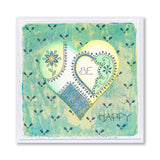 Barbara's Loving Heart A5 Stamp & Mask Set