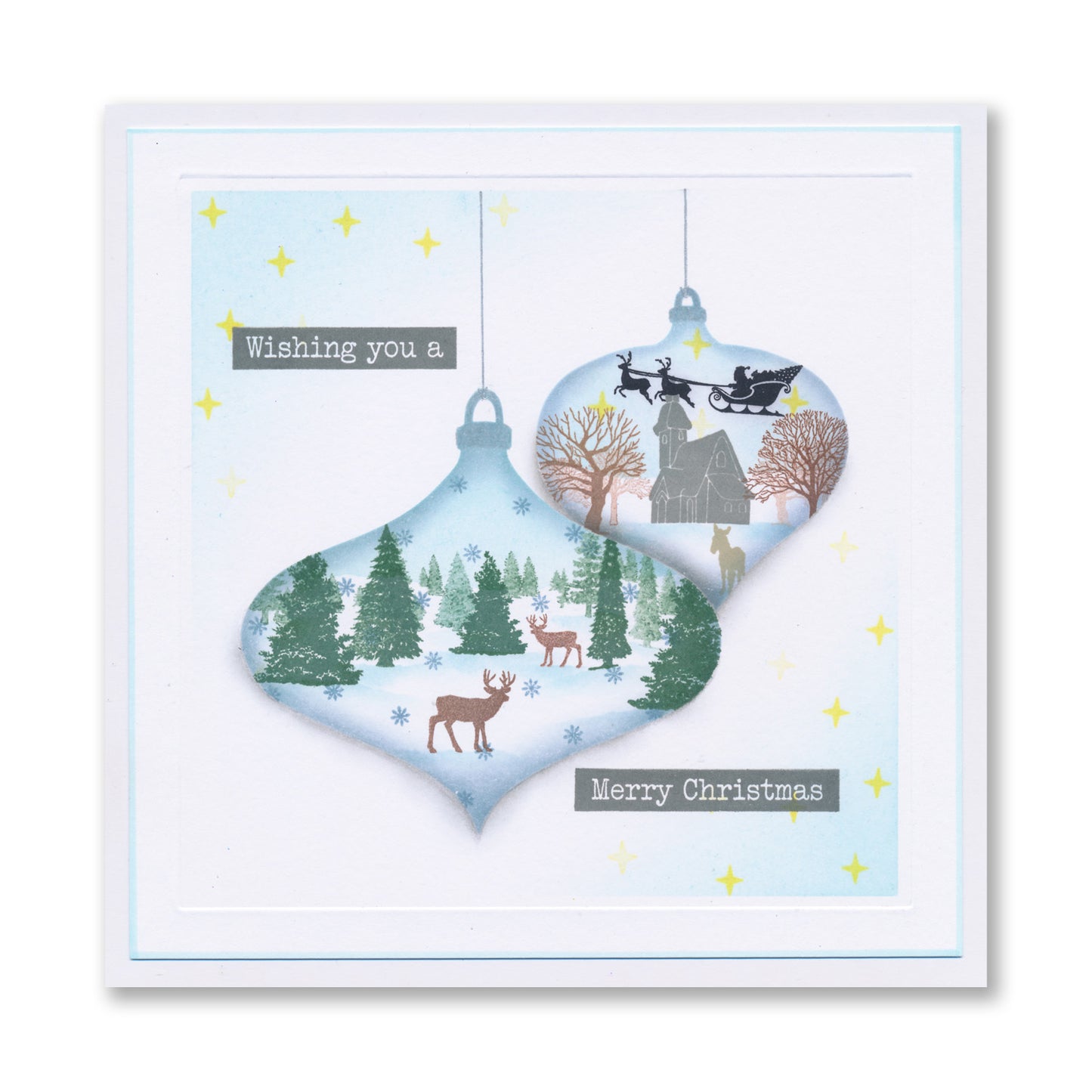 Mega Build a Landscape - Christmas A5 Stamp Set