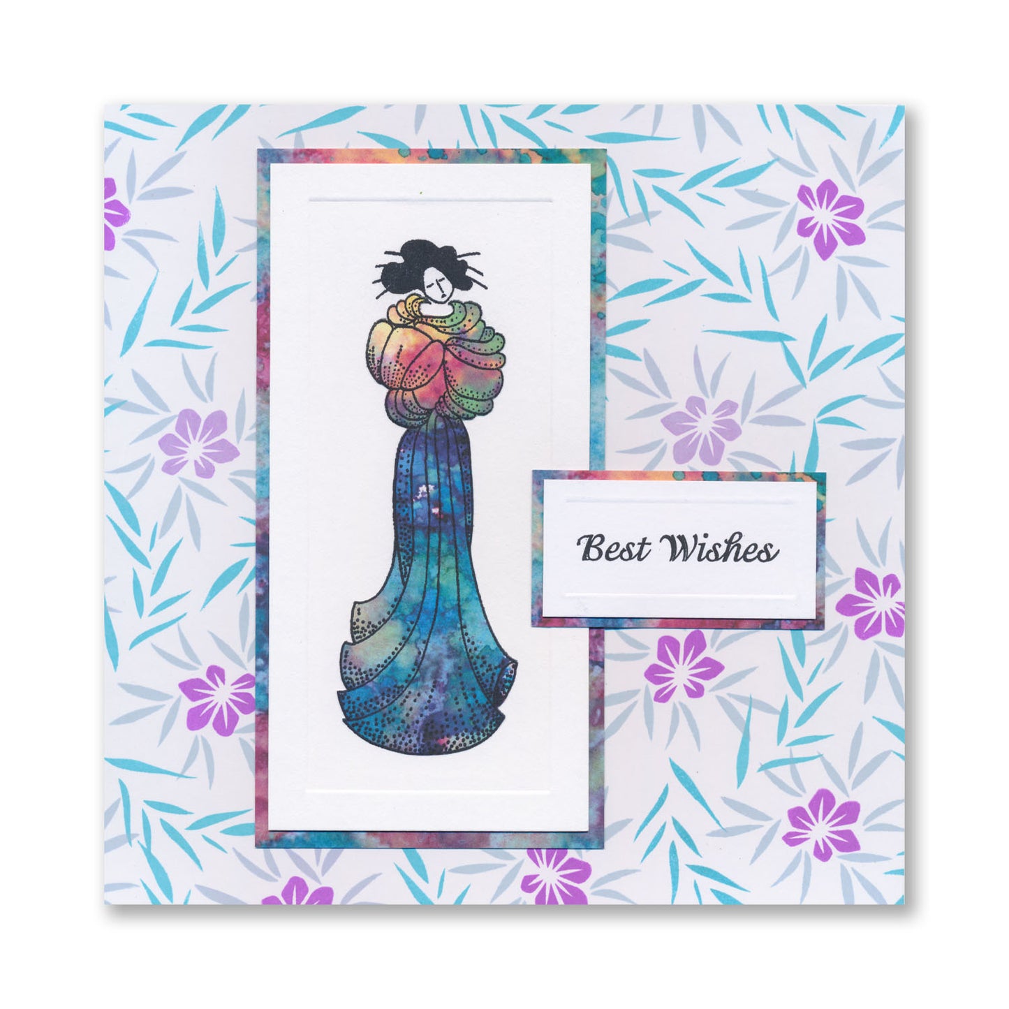 Floral Sprays A6 Stamp Collection