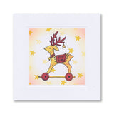 Barbara's SHAC Reindeer Wooden Toy A5 Slim Stamp Set