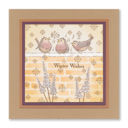 Linda's Christmas Compendium - Part 1 A6 Stamp Collection