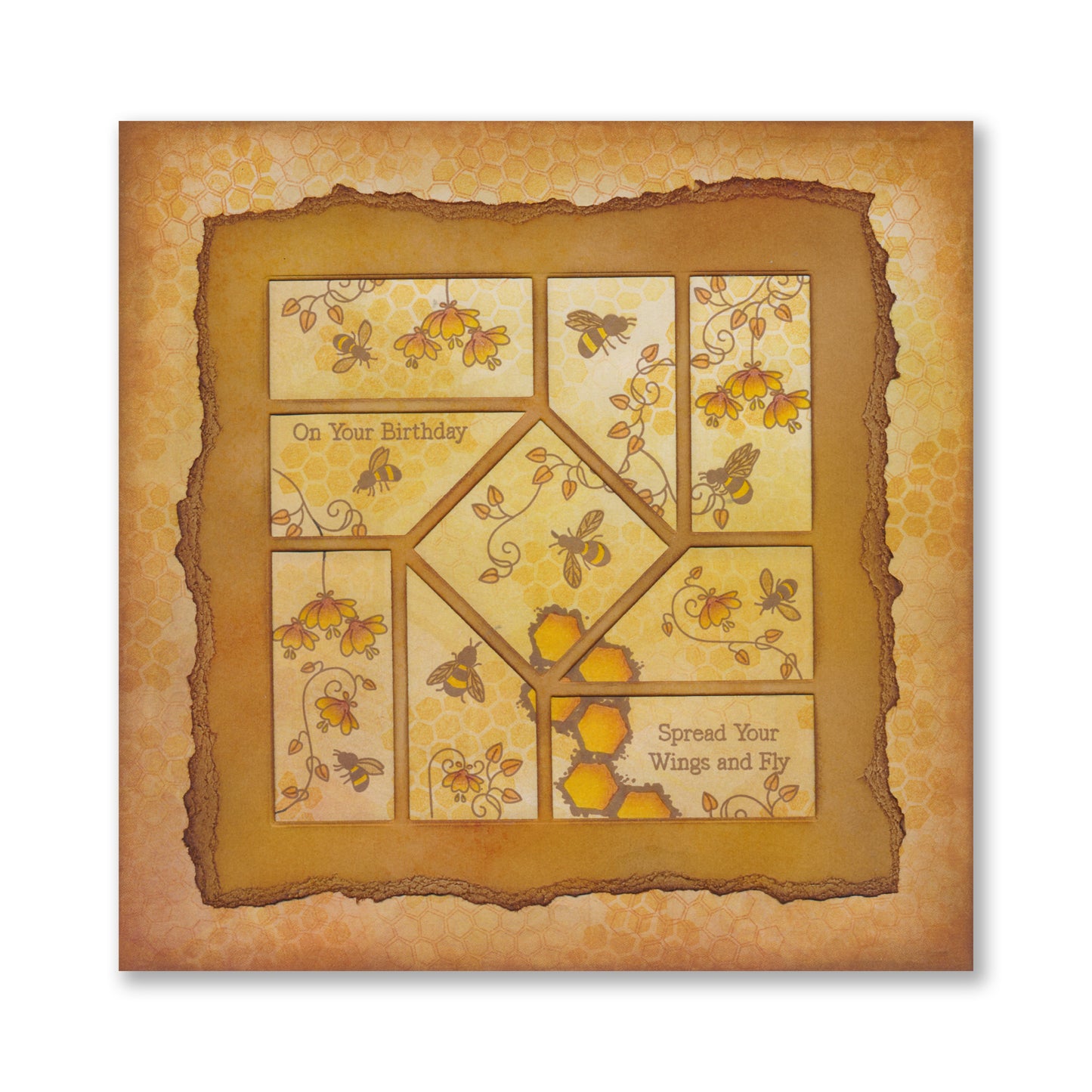 Just Butterflies & Bees A5 Stamp Set