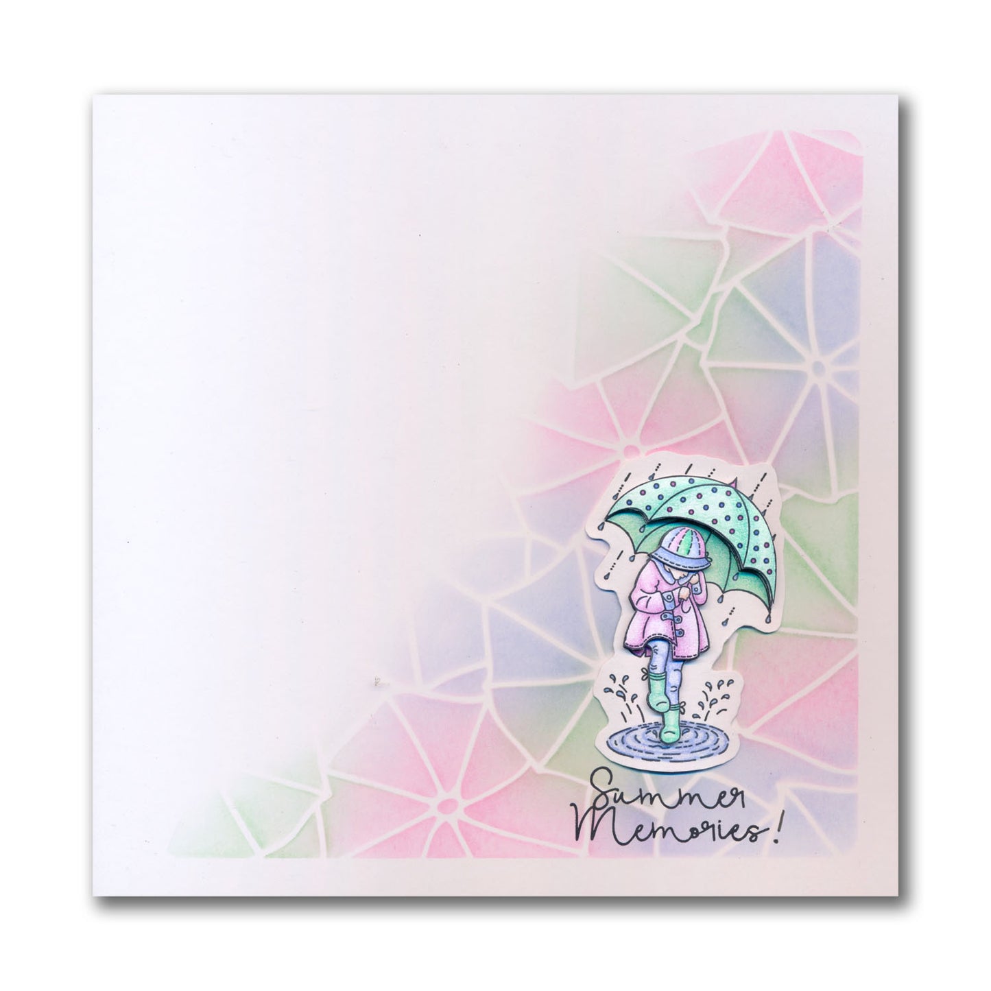 Linda's Bijou Children Through the Seasons - Spring A5 & A7 Stamp Duo