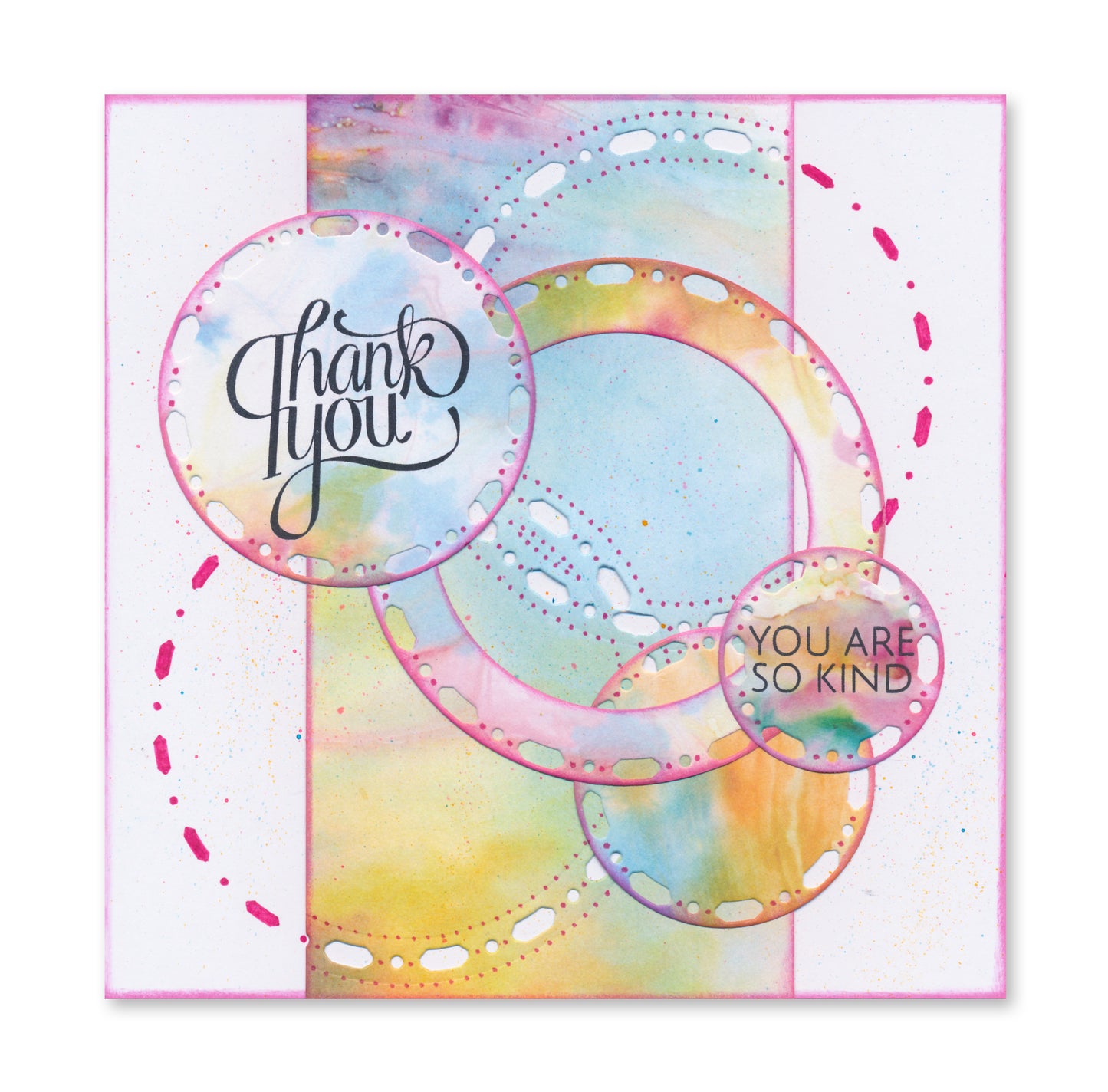 Nested Circle Doodle Frame-its Frames & Panels Die Collection