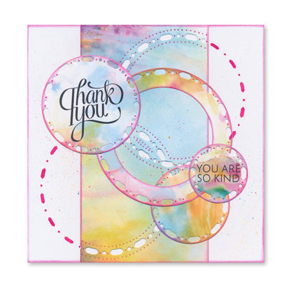 Nested Circle Doodle Frame-its Frames & Panels Die Collection