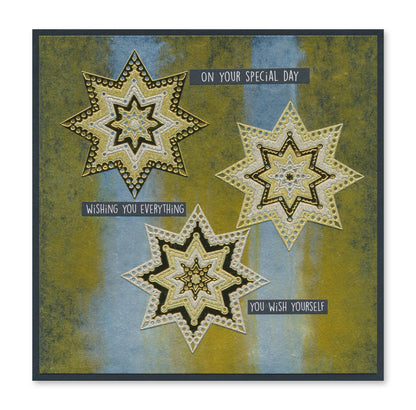 Christmas Mandala Set 4 Clarity Fresh Cut Die