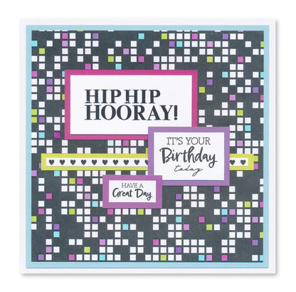 Set 6 - Quotes - Celebrations 2 - A5 Square Stamp Set