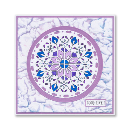 Barbara's Loving Heart A5 Stamp & Mask Set