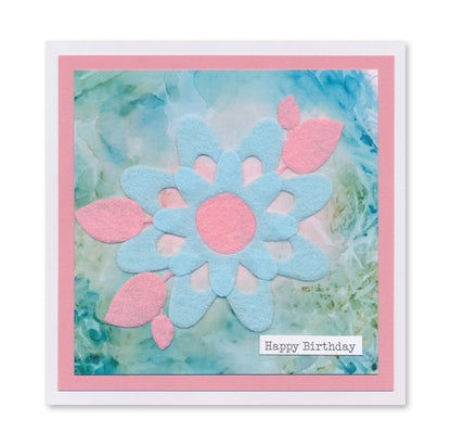Nested Funky Flower 1 Felt Die Set