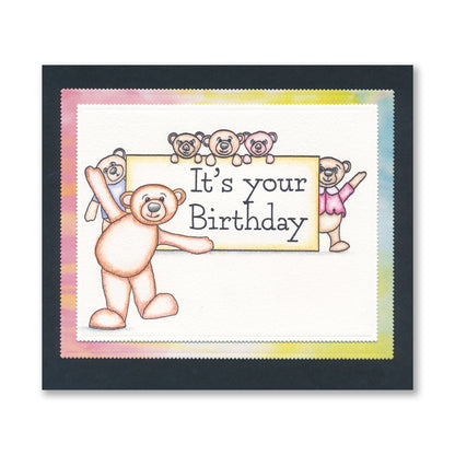 BIP the Bear Billboards A5 Stamp & Mask Set