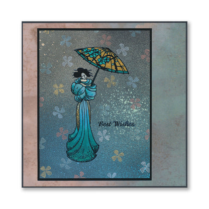 Geisha & Waterhouse A5 Stamp & Mask Set