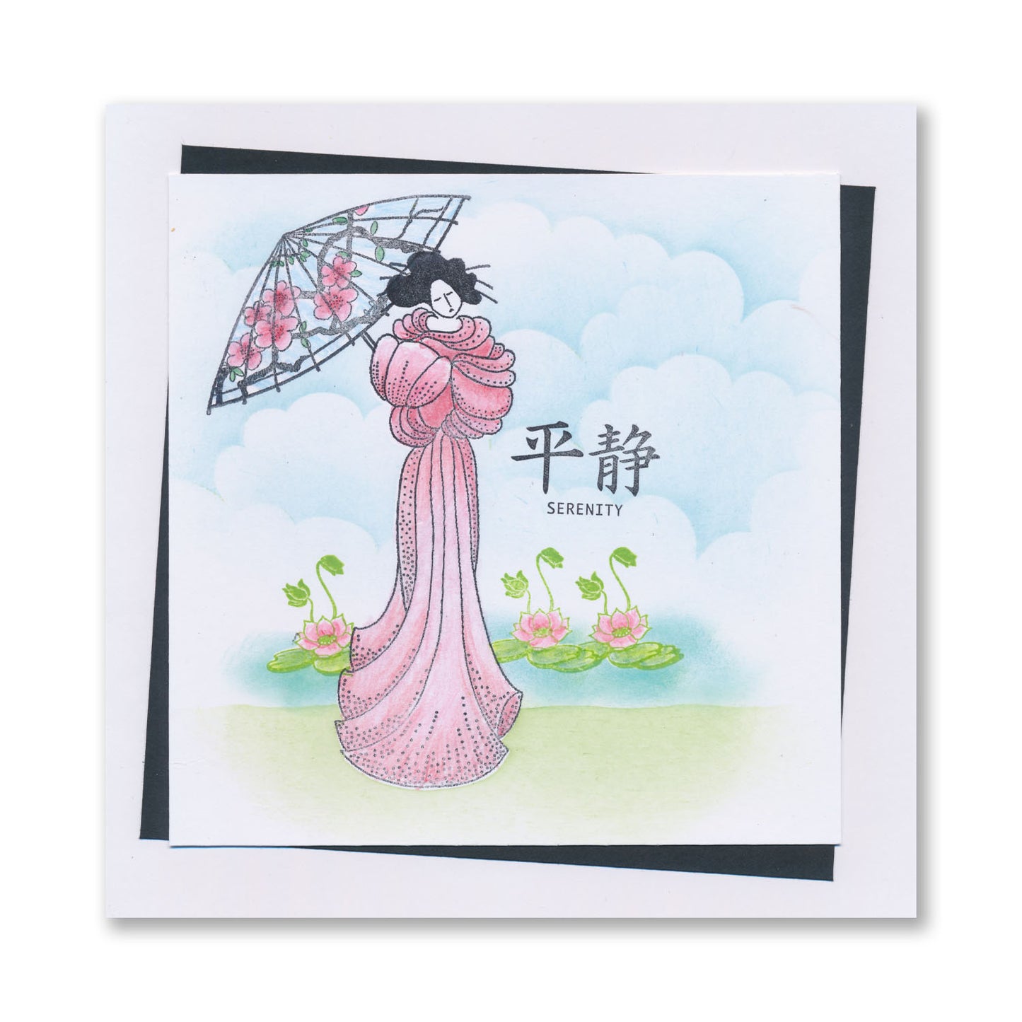 Geisha & Waterhouse A5 Stamp & Mask Set