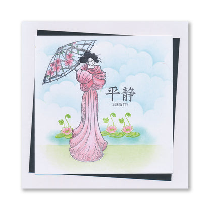 Geisha & Waterhouse A5 Stamp & Mask Set