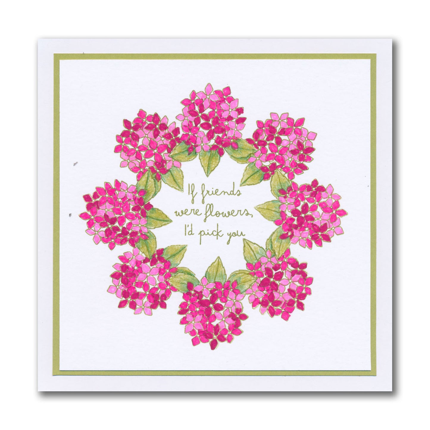 Just Flowers A5 Stamp Set