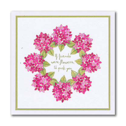 Just Flowers A5 Stamp Set