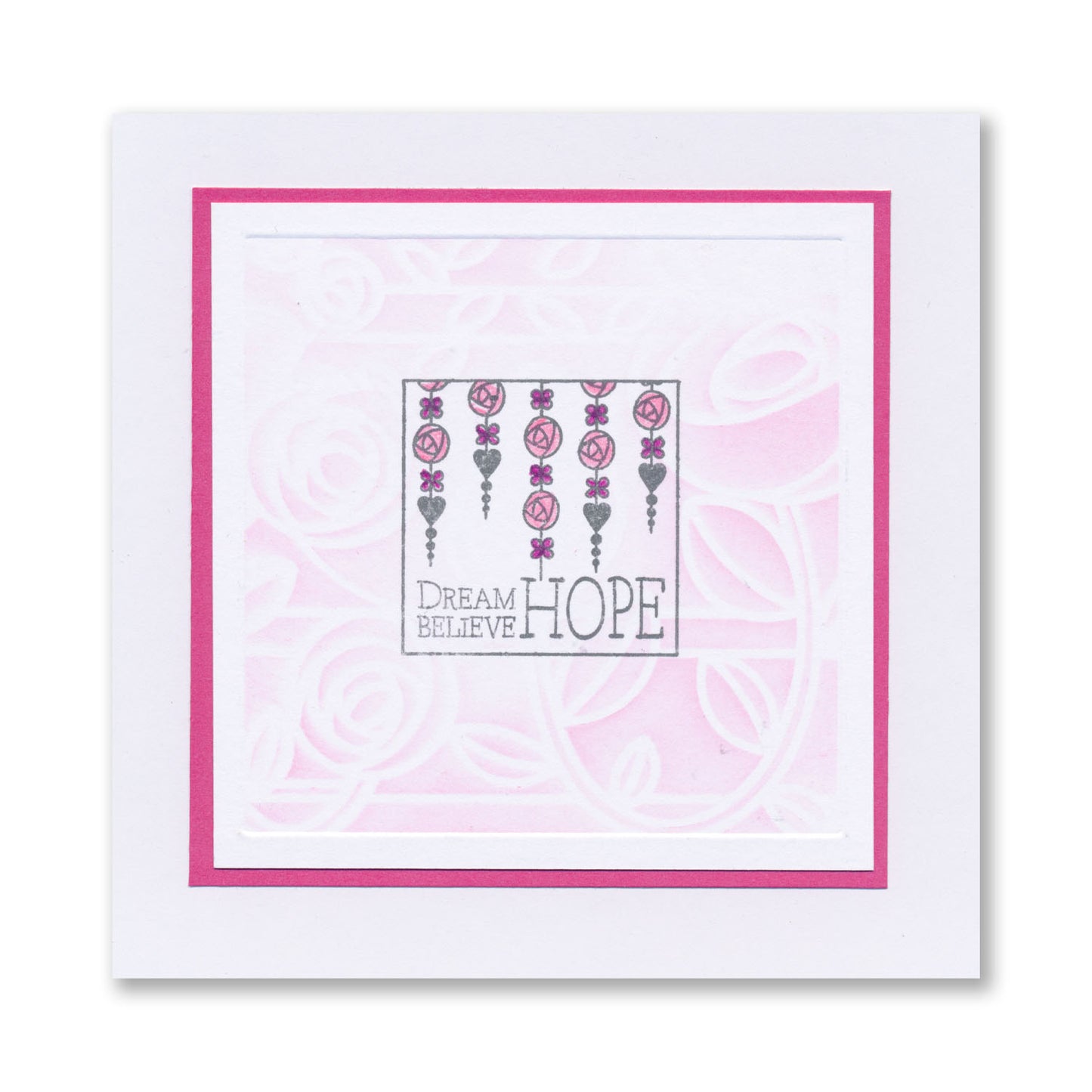 KISS by Clarity - Tina's Flowers Sampler A4 Stamp Set