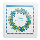 Linda's Clematis A6 Stamp & Mask Set