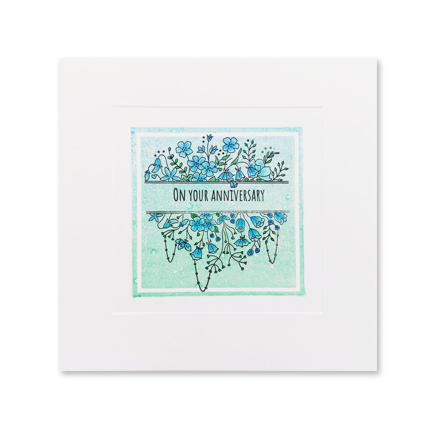Jazz's Floral Panels & Petite Sentiments A5 Square & A7 Stamp Collection