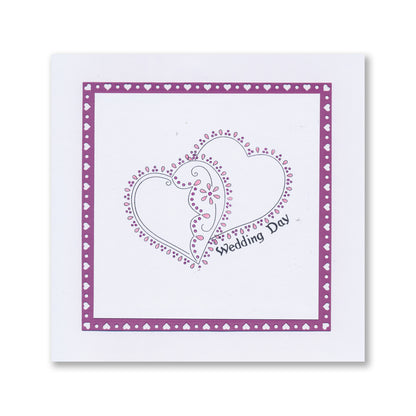Barbara's Loving Heart A5 Stamp & Mask Set