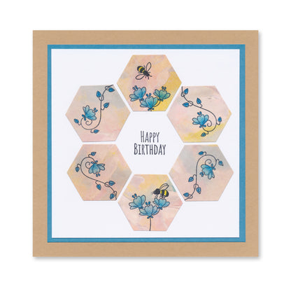 Just Butterflies & Bees A5 Stamp Set