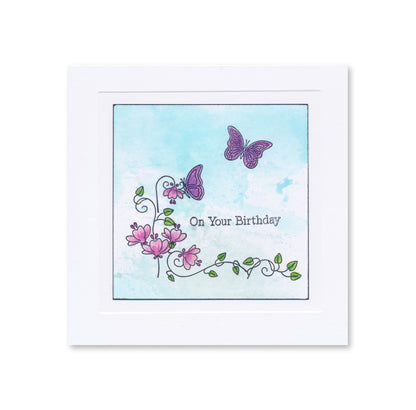 Just Butterflies & Bees A5 Stamp Set