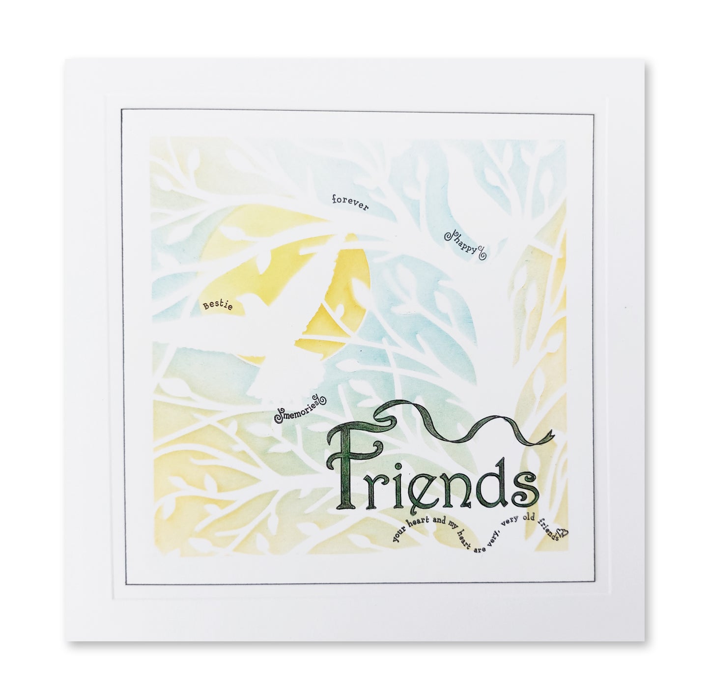 Linda's Bijou Friends Dangles A6 Stamp Set