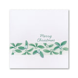 Linda's Mistletoe Swirls - Christmas Compendium A6 Stamp Set