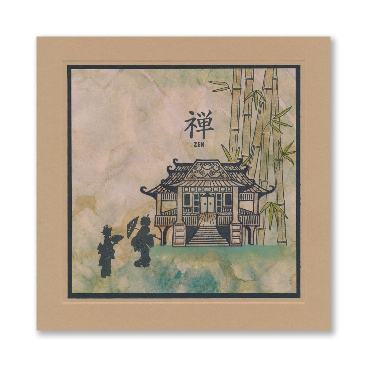 Geisha & Waterhouse A5 Stamp & Mask Set