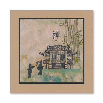 Geisha & Waterhouse A5 Stamp & Mask Set