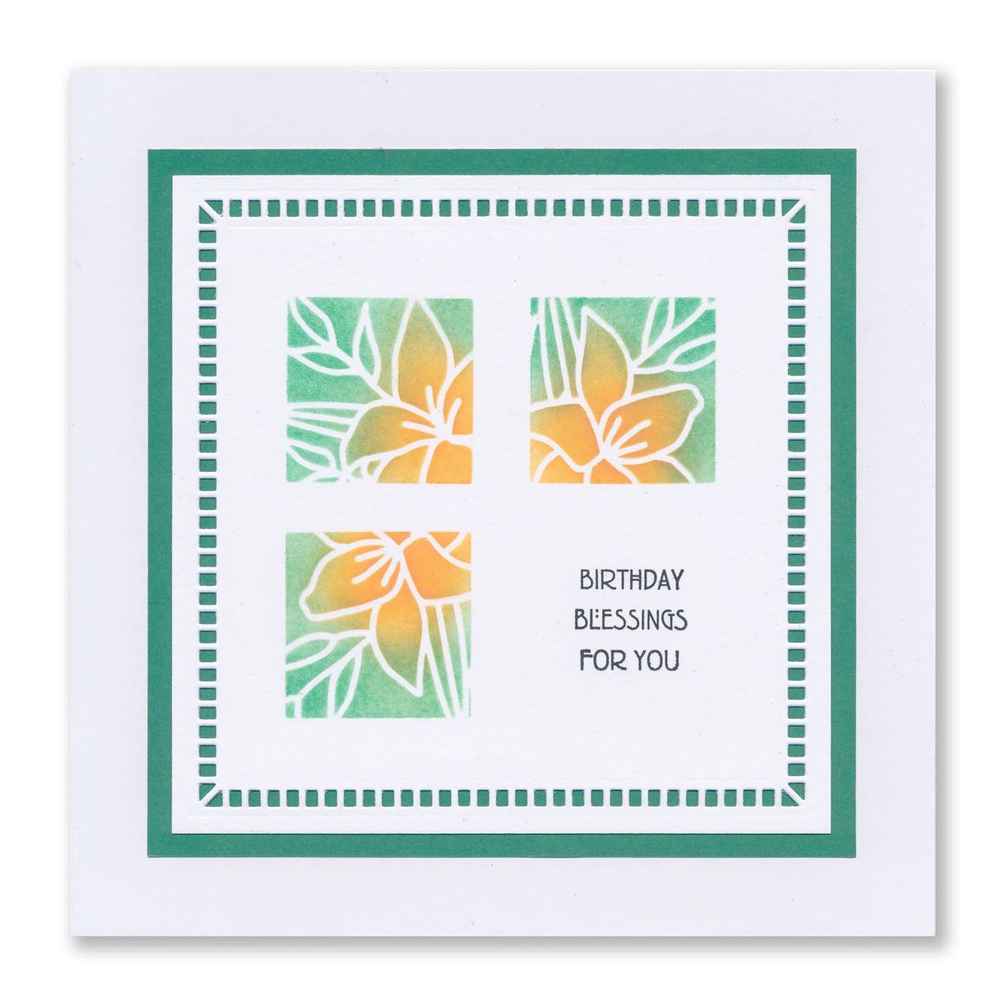 Rectangle Aperture Frames A5 Stencil Collection