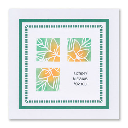 Rectangle Aperture Frames A5 Stencil Collection